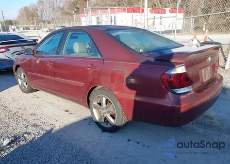 2005 Toyota Camry Se V6 из США, поврежденный, VIN 4T1BA32K65U506241